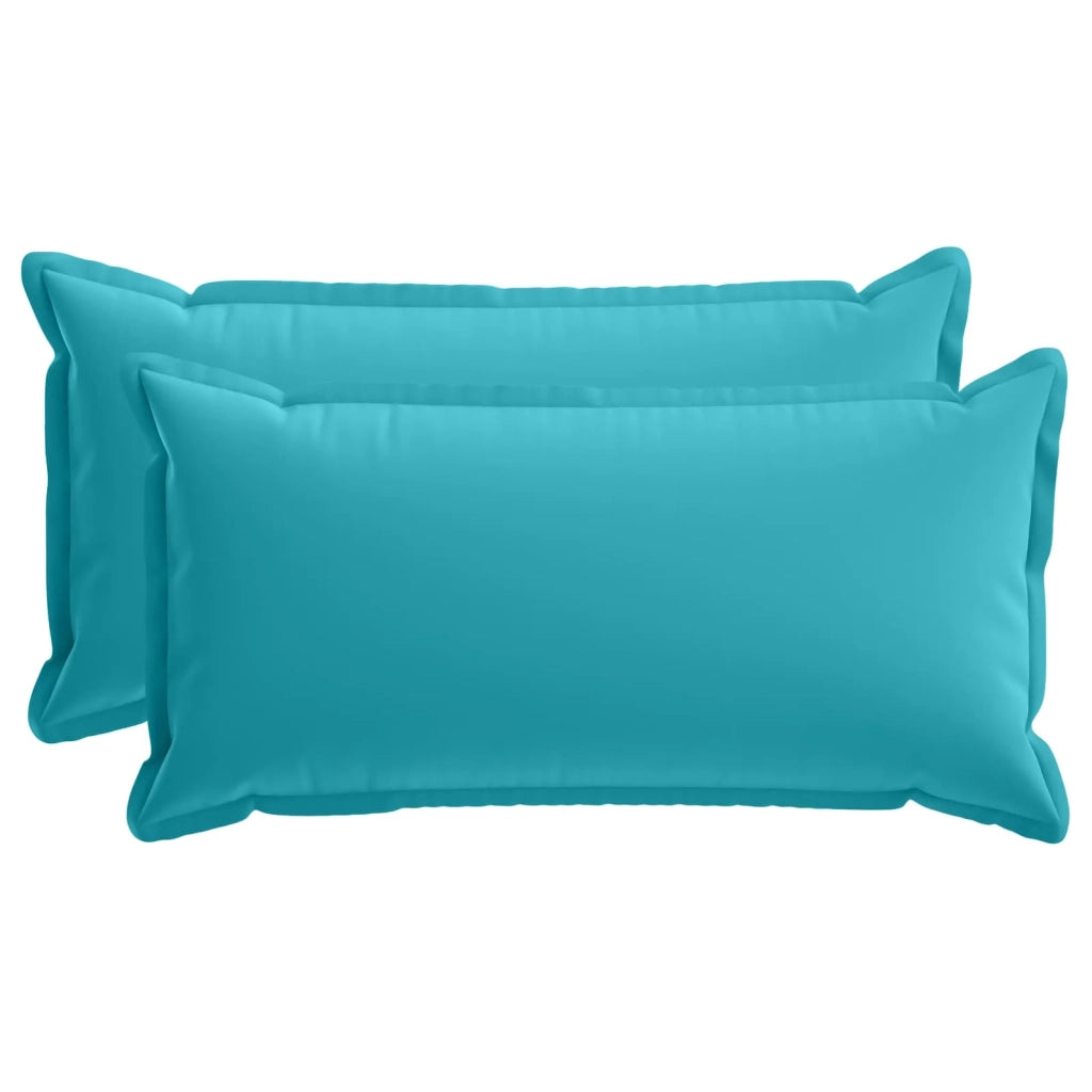 Federa 2 pcs HOUTEN Turchese 40 x 80 cm Poliestere 918316