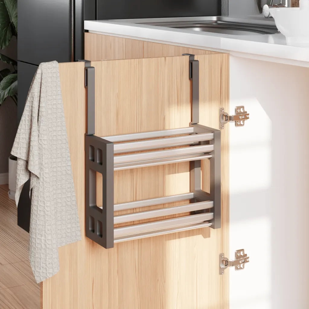 Organizer Sotto Lavello 34x12x26 cm in Alluminio