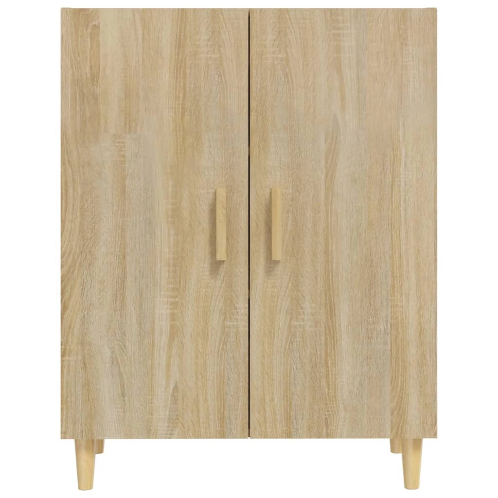 Buffet credenza cassettiera armadio mobile contenitore organizer cucina soggiorno rovere Sonoma 70 x 34 x 90 cm legno ingegnerizzato marrone 02_0031696
