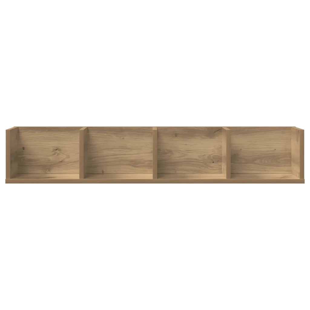 Mensola a Muro CD Artigianale 100x18x18 cm Legno Multistrato 855951