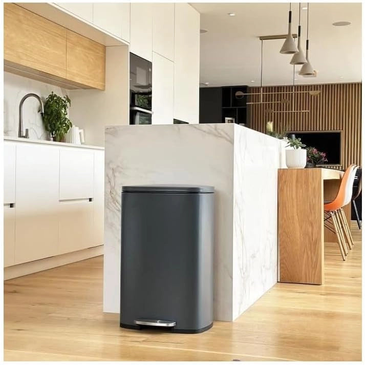 Cestino da cucina a pedale 50 L ADMIRAL Grigio