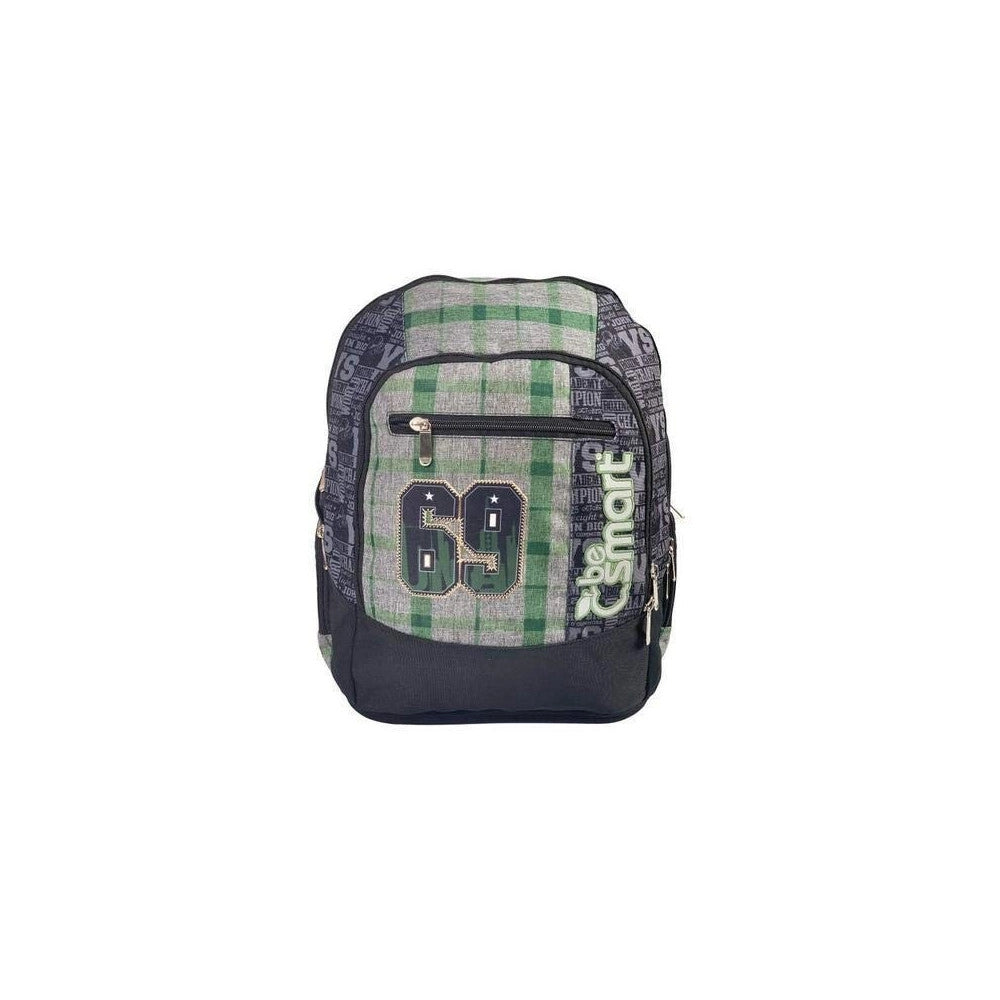 Trade Shop - Zaino Cartella Scuola Teen Be Smart Square Medie Elementari Ragazzi Bambini -