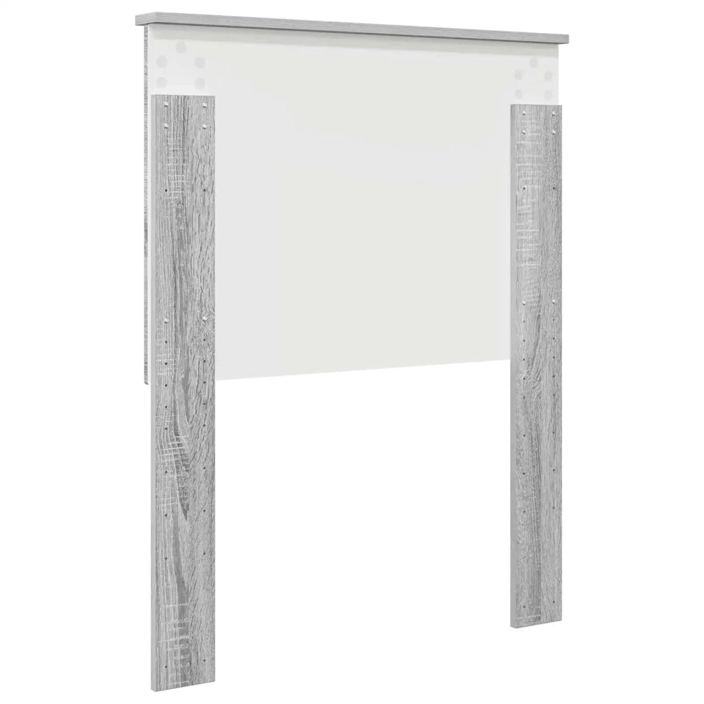 Testiera con testiera Grigio Sonoma 75 cm Legno multistrato 887831