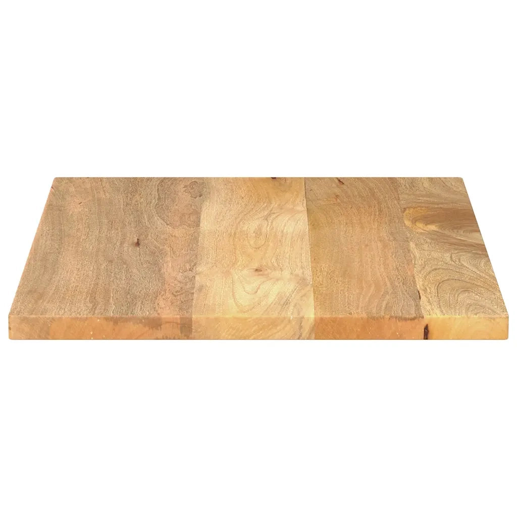 Piano per Tavolo 90x70x2,5 cm Rettangolare Legno Massello Mango 371476