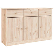 Credenza | Madia | Buffet da pranzo | Armadio da pranzo ALTA 112x35x73 cm in Legno Massello di Pino