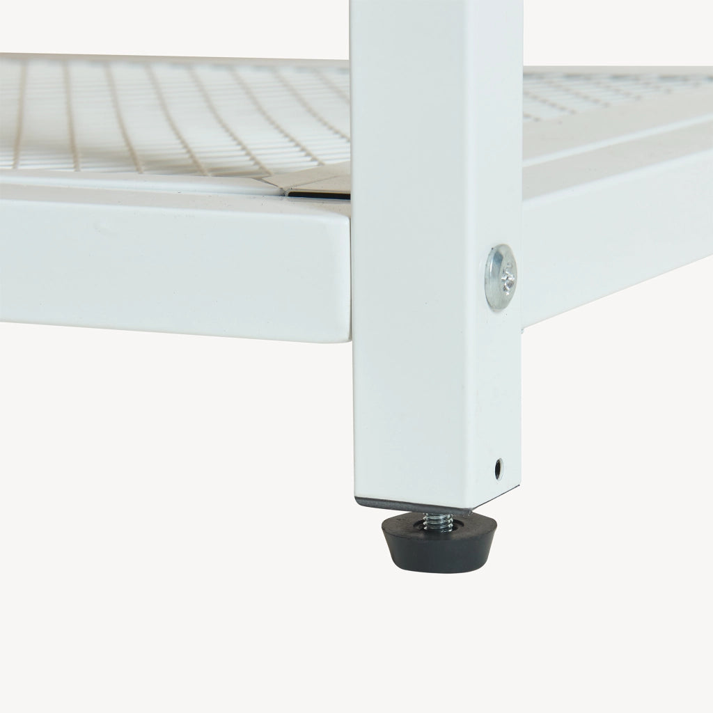 Armadio Aperto Isen per Guardaroba 180 x 120 x 40 cm - Effetto Rovere / Bianco [en.casa]