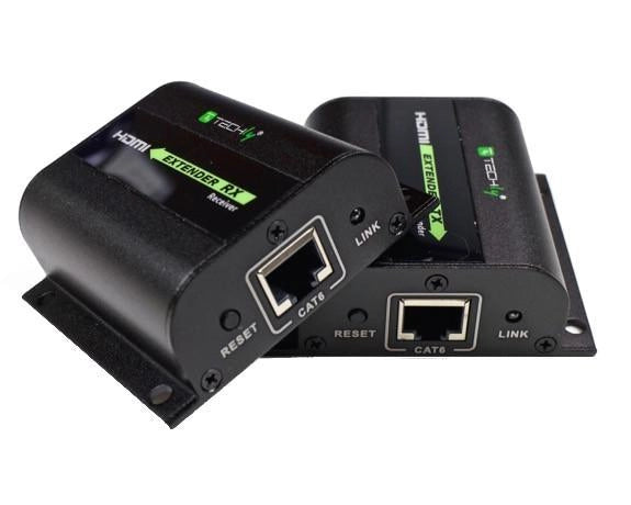 Extender HDMI Full HD 3D IR su cavo Cat.5E/6/6A/7 60m Autoregolato