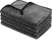 Set di Asciugamani per Auto e Motocicli - Assorbenti Super - 650 gsm - 40 cm * 40 cm - Set da 2 - Professionale - Asciugamani Leggeri per Auto - Riciclabili - Asciugamani per Polire - Auto - Motocicli - Casa .