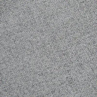 Poltrona Moderna in Tessuto con Seduta Imbottita e Gambe in Acciaio, 76x68x80 cm, Grigio