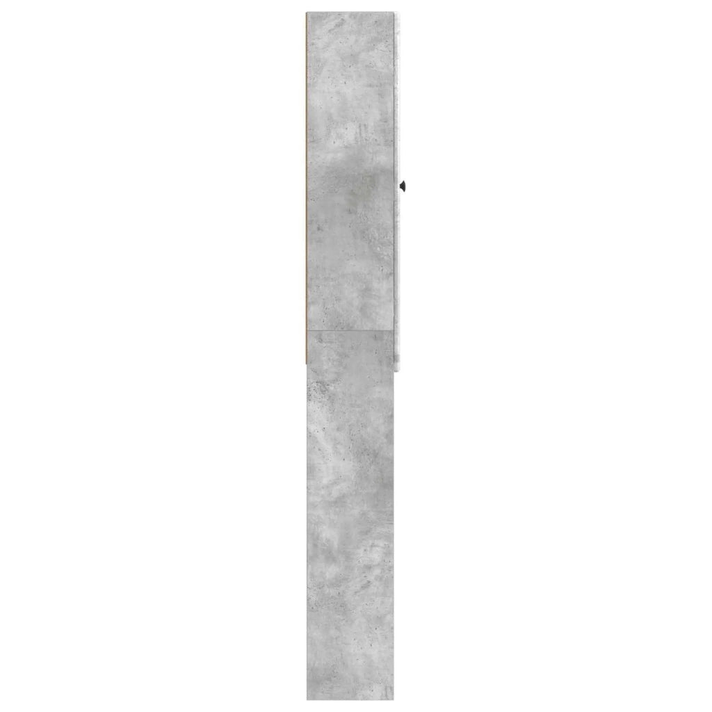 Mobile Bagno BREDA Grigio Cemento 66 x 25,5 x 190 cm 897578