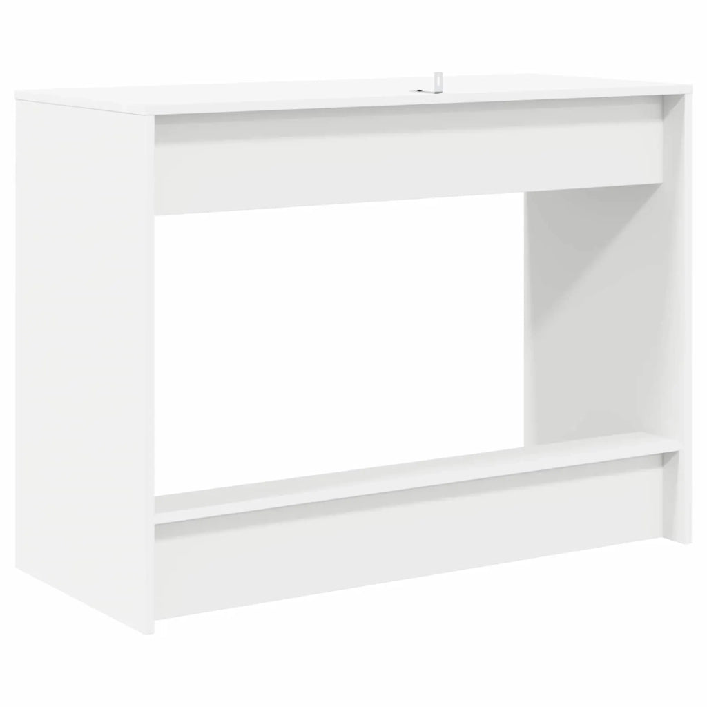 Scrivania Letto Bianco Legno ingegnerizzato 100 x 45 x 75 cm 893731