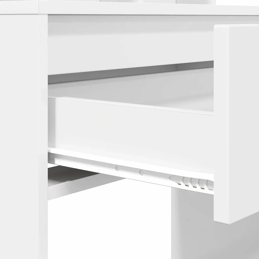 Toeletta | Tavoli da Trucco per Camera da Letto Bianco 80 x 39,6 x 135 cm