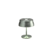 Zafferano Sister Light Mini Wi-fi Lampada a led smart da tavolo Verde ricaricabile e dimmerabile