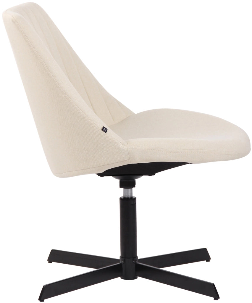 Sedia da Lounge Granby crema