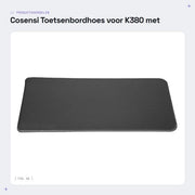 Custodia per tastiera - Protezione per tastiera - Borsa portatile - Copertura impermeabile - Tas di pelle - Progetto duraturo - Custodia per tastiera
