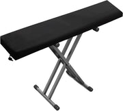 Cassa per pianoforte con 88 tasti, copertura per tastiera in tessuto, copertura per pianoforte con corda per protezione delle tasti di un pianoforte elettronico (130 x 29 x 15 cm)