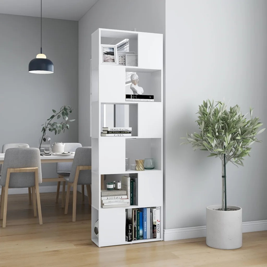 Libreria/Divisorio Bianco 60x24x186 cm 809098