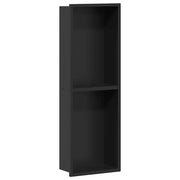 Nicchia per doccia Nero 60 x 20 x 9,5 cm Acciaio inossidabile CFW6907248