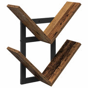 Mensola a muro flottante Legno antico 43 x 15 x 47 cm 8012344