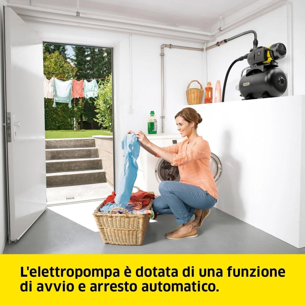 Kärcher 1.645-760.0 BP 4.900 Home Elettropompa Domestica 1150 W 4900 l-h 5 bar 50 m Serbatoio 24 L