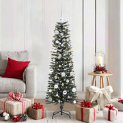 Albero di Natale artificiale con 150 LED Verde 150 cm 3395933