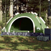 Tenda da Campeggio 2 Persone-Tenda per Escursionismo Verde a Rilascio Rapido