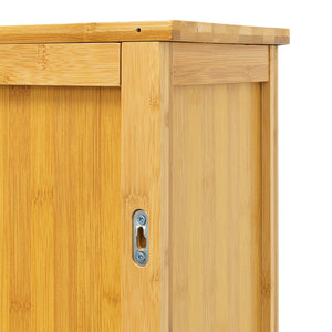 Mobile da bagno in bambù 66 x 62 cm 3213029