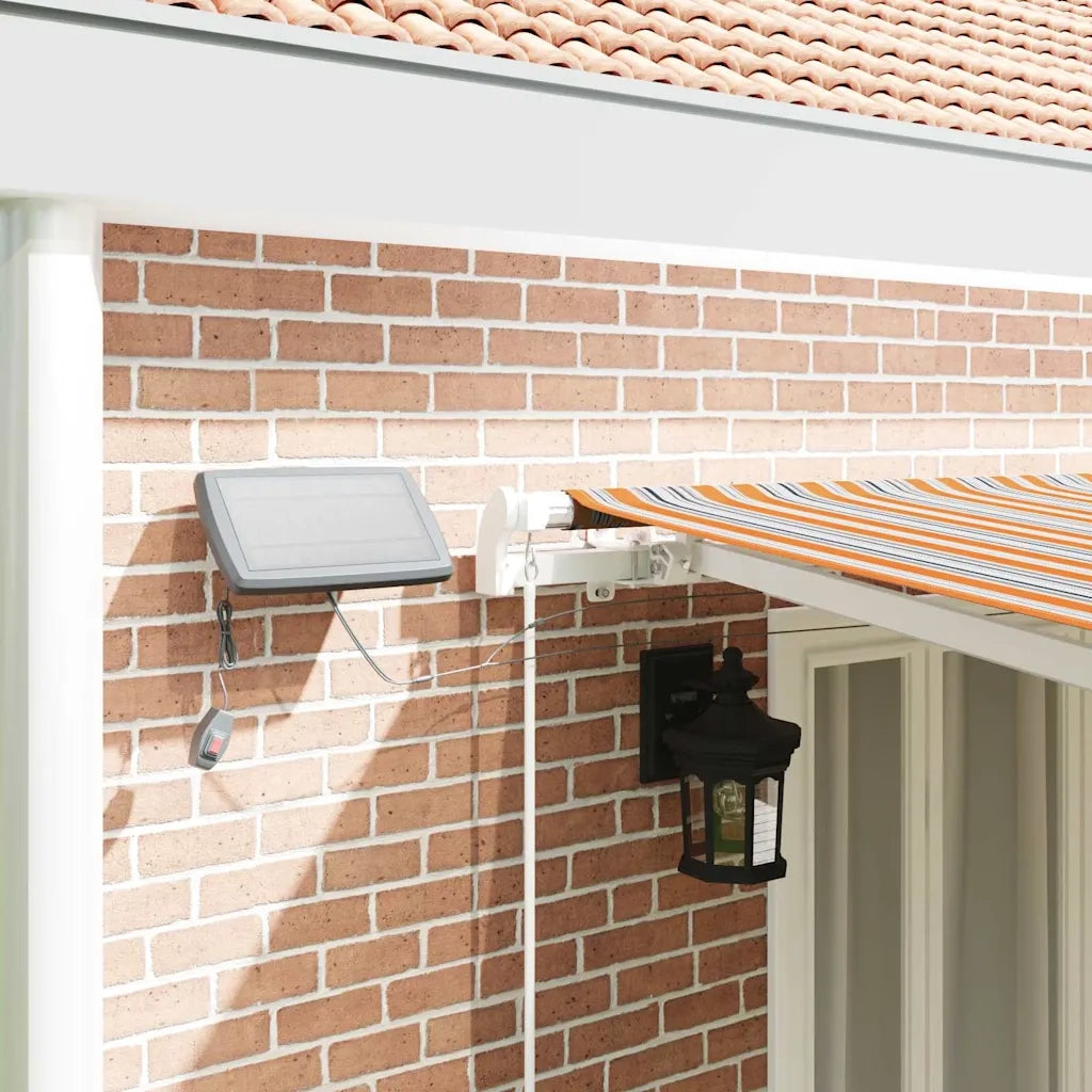 Tenda Retrattile Multicolore 600 × 300 cm Tessuto e acciaio 3331614