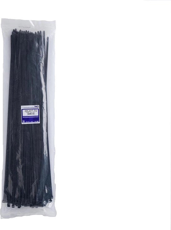 Cavi elettrici in nastro da 715 x 76 mm - 100 pezzi - Resistenza extra elevata