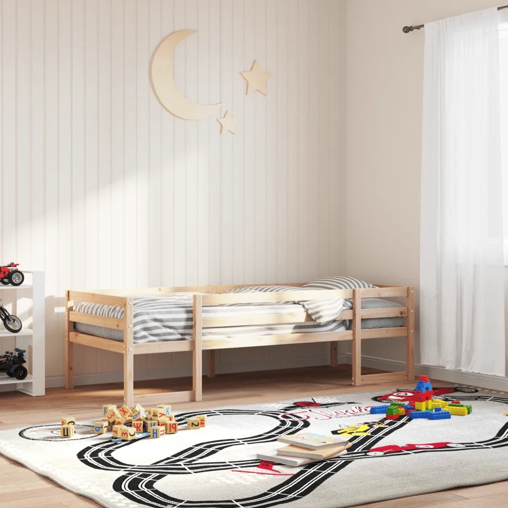 Giroletto per Bambini 90x190 cm in Legno Massello di Pino 846867
