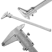 Trade Shop - Calibro A Corsoio Manuale 300 Mm 30 Cm Analogico In Acciaio Misura Precisione -