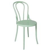 Set 2 sedie in polipropilene verde 46x55x88