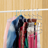 Appendino gruccia 5 Livelli organizer per vestiti salvaspazio