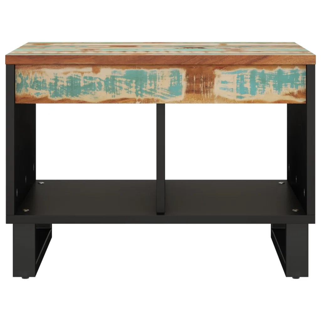Tavolino da Salotto 55x50x40 cm in Legno Massello di Recupero 352879