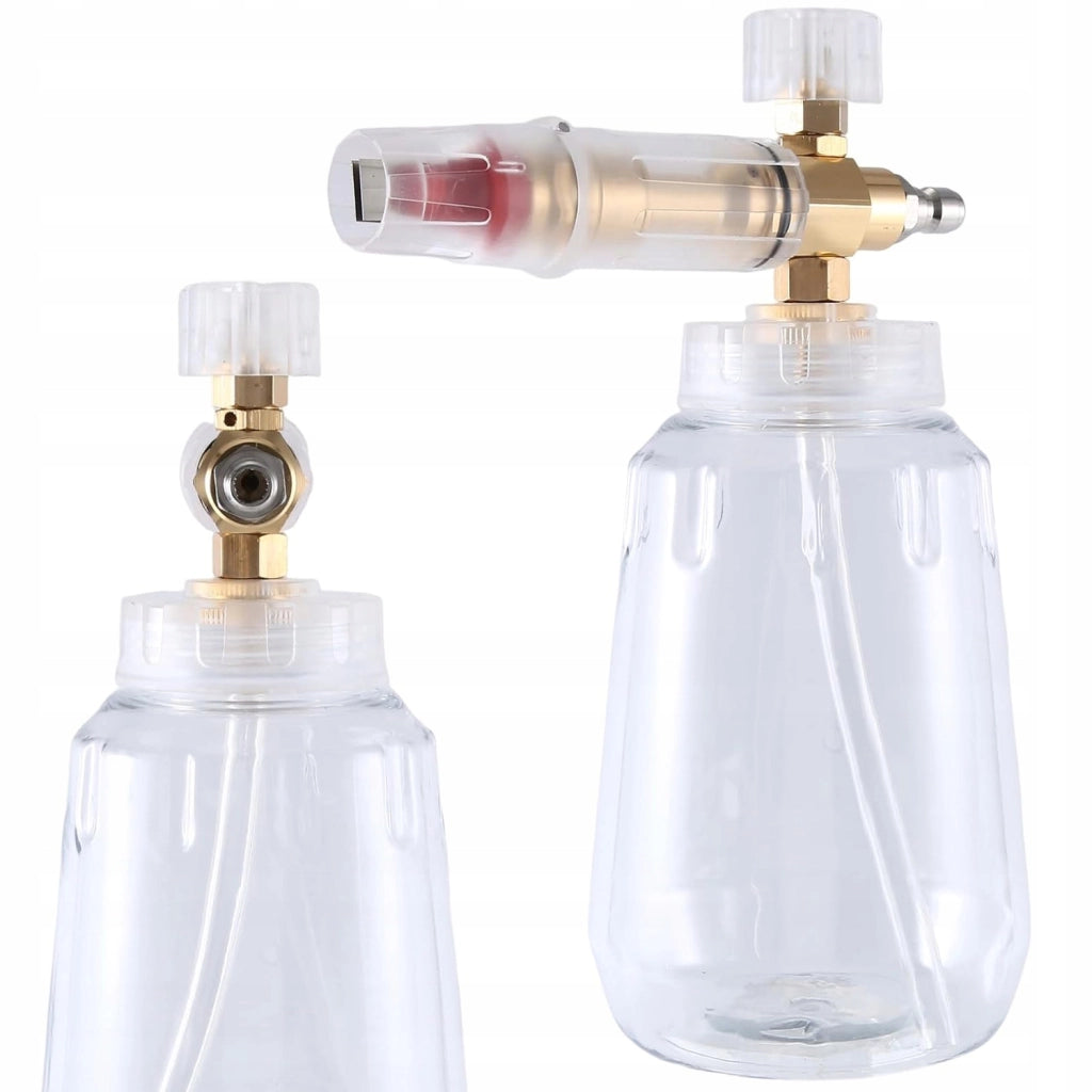 Ugello Schiumatore per Idropulitrice – Ugello 1.2mm, Serbatoio 1L Trasparente