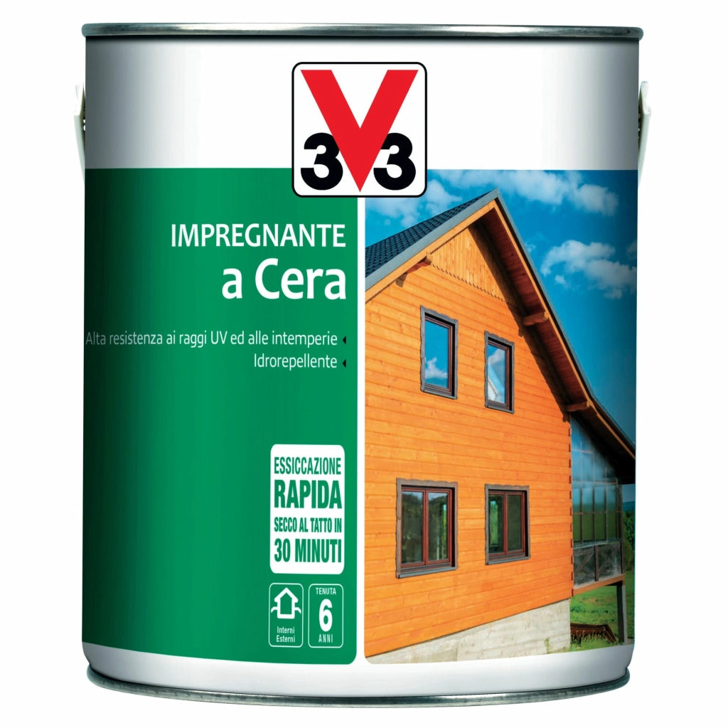 IMPREGANTE CERA ALL'ACQUA INCOLORE 2,5LT - V33