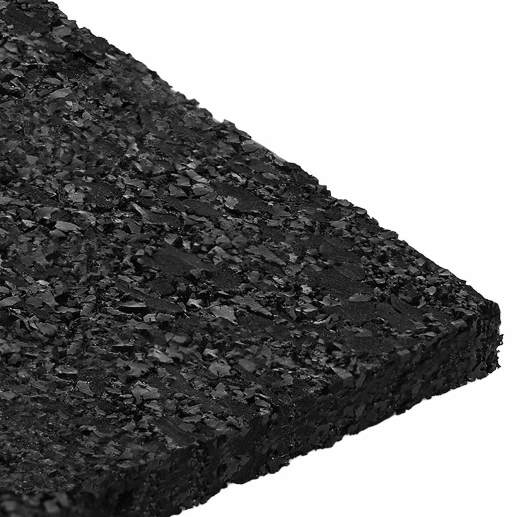 Pad per patio in granuli di gomma Nero 6 x 9 x 0,6 cm Gomma CFW7262138