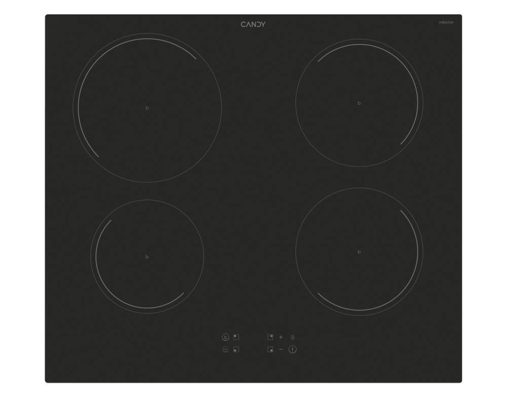 Candy Idea CI642C/E1 Nero Da incasso 59 cm Piano cottura a induzione 4 Fornello(i)