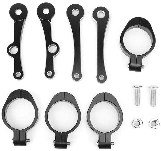 Montante di Lampada Regolabile per Motocicletta Vintage - Adatto per BSA Modelli - Montante di Lampada per Viti 39-41mm - Montante per Vario - Montante di Lampada per Motocicletta