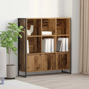 Armadio per Libri 2 pcs Legno vecchio 99,5 x 30 x 108 cm