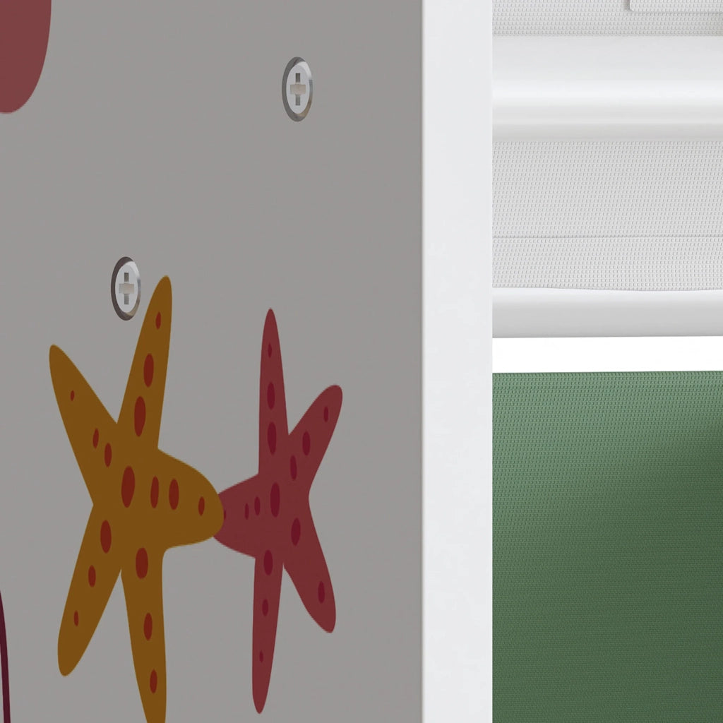Scaffale dal design senza tempo per soggiorno camera da letto mobiletto per bambini 80 x 90 x 30 cm bianco 03_0011311