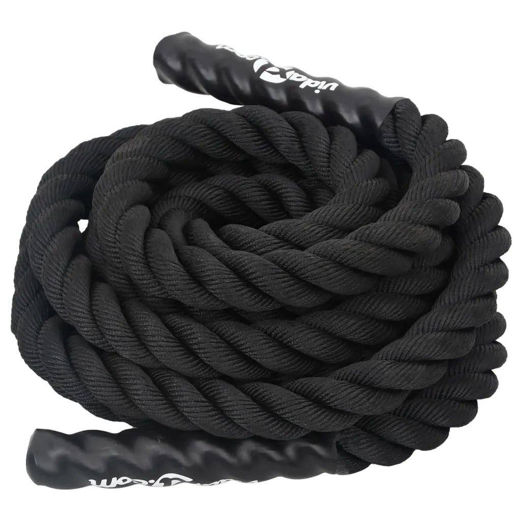 Corda da Allenamento Nera 9 m 6,8 kg in Poliesterecod mxl 97170