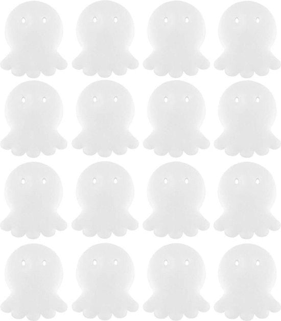 Sponze assorbenti per piscina - 16 pezzi filtri pratici - sponze assorbenti oli - spa (forma ottusa)