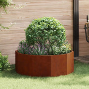 Fioriera Ruggine-Vaso-Contenitore per Piante 90 x 90 x 35 cm