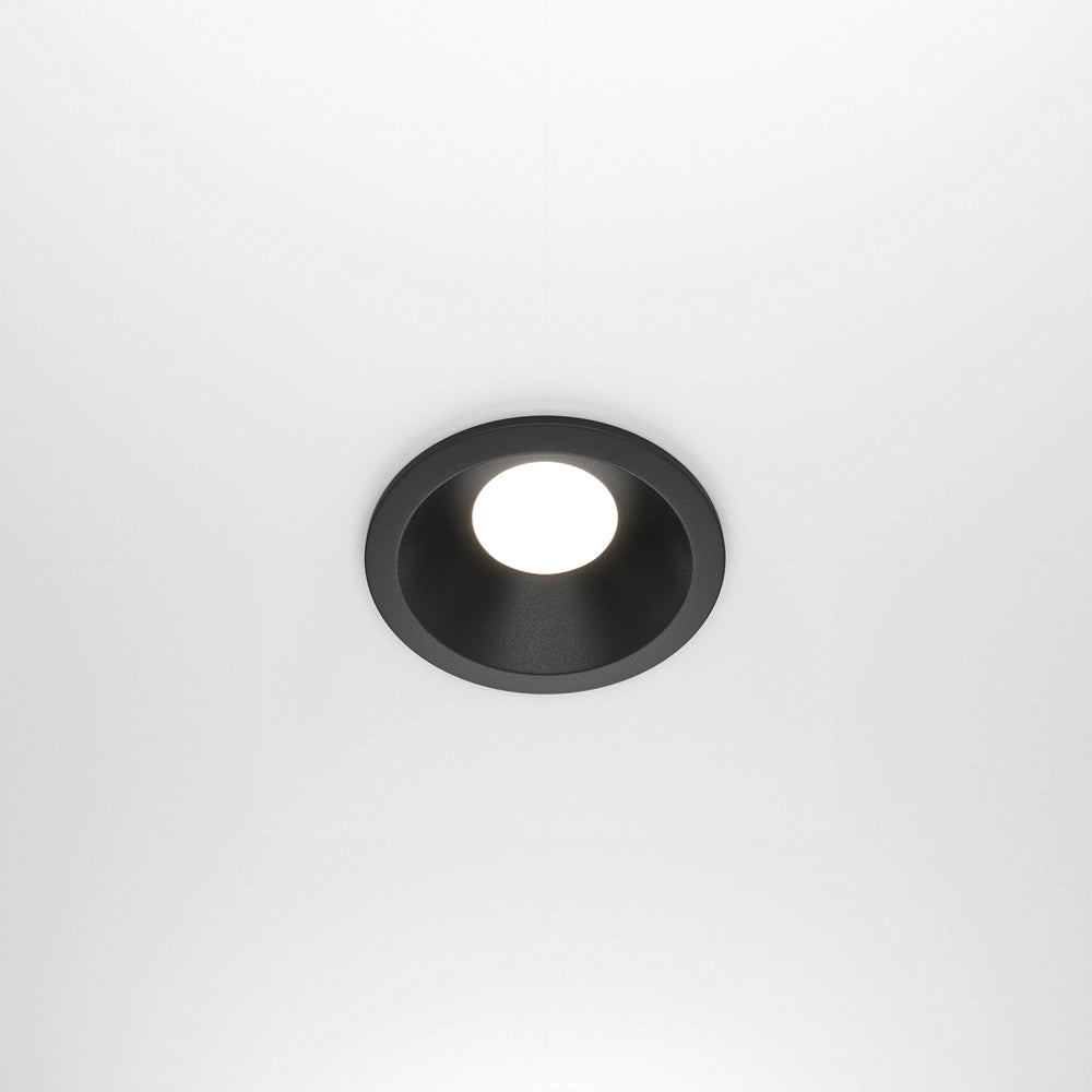 Faretto incasso soffitto Maytoni Zoom DL032-2-01B nero IP65