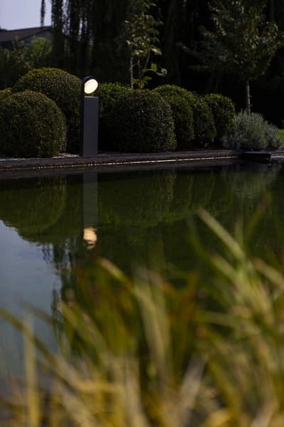 Paletto giardino LED 14W 3000K FELE Lutec antracite