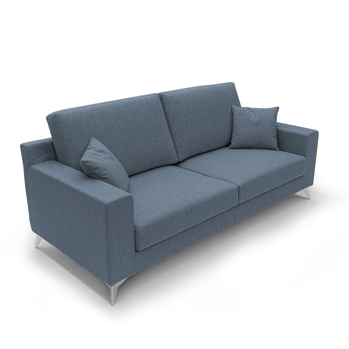 Michael Divano in tessuto impermeabile antimacchia T03 146 cm blu