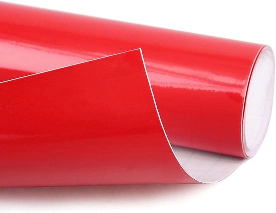 Vinile Sticker Auto Rood Glanzante 152 x 60 cm per Carrozzeria Veicolo