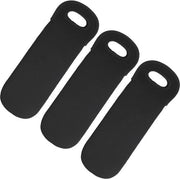 Set di 3 sacchi per bottiglia in neoprene - protezione per bottiglie di vino e champagne - imbottitura in neoprene - copertura per bottiglia di vino.