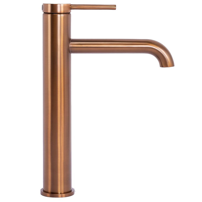 Rubinetto Da Lavabo Rea Spot Brush Copper High